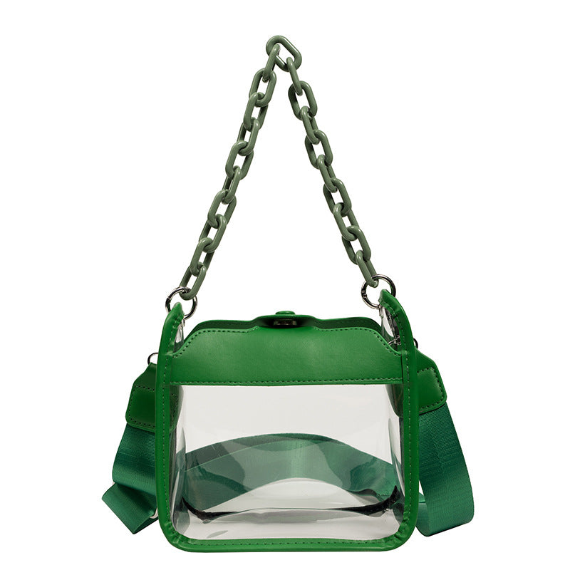 Wholesale PVC Transparent Shoulder Bags